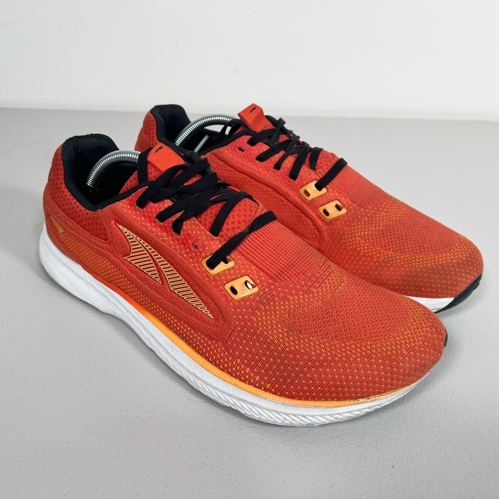 Altra Escalante 3 Mens Running Shoes US 11.5 Orange Sneakers Road Trail Sock